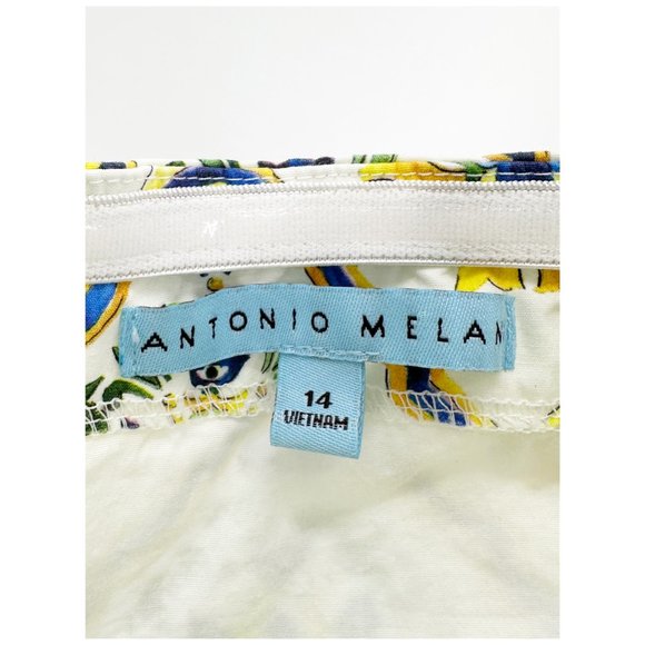 Antonio Melani Kira Majolica Dolce & Gabbana Inspired Off Shoulder Top Size 14 - Picture 5 of 6